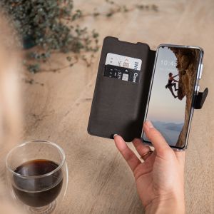 Accezz Étui de téléphone portefeuille Xtreme Wallet iPhone 14 Pro Max - Noir