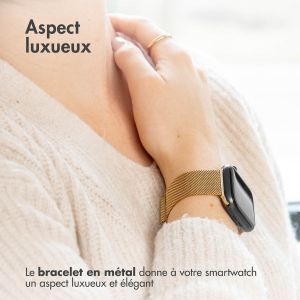 iMoshion Bracelet magnétique milanais Apple Watch Series 1-9 / SE - 38/40/41 mm - Taille M - Dorée