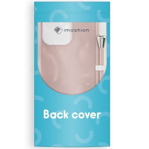 iMoshion ﻿Coque en silicone avec cordon iPhone 12 (Pro) - Sand Pink