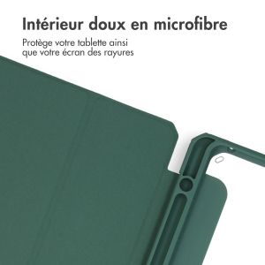 iMoshion Coque tablette rigide Trifold iPad Air 5 (2022) / Air 4 (2020) - Vert