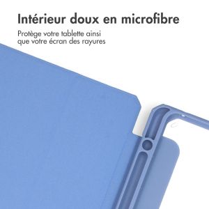 iMoshion Coque tablette rigide Trifold iPad 9 (2021) 10.2 pouces / iPad 8 (2020) 10.2 pouces / iPad 7 (2019) 10.2 pouces - Violet