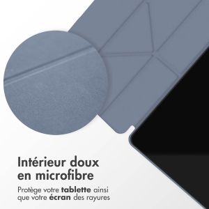 iMoshion Coque tablette Origami iPad 6 (2018) / 5 (2017) / Air 2 (2014) / Air 1 (2013) - Dark Lavender
