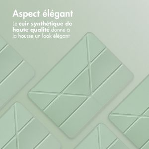 iMoshion Coque tablette Origami Samsung Galaxy Tab S6 Lite / Tab S6 Lite (2022) - Vert clair