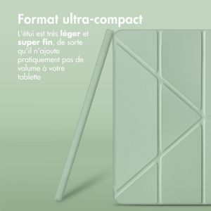 iMoshion Coque tablette Origami Lenovo Tab P12 - Vert clair