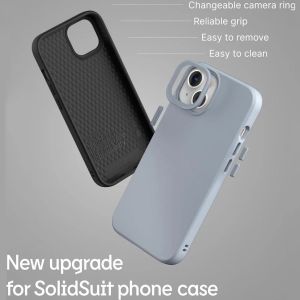 RhinoShield ﻿Coque SolidSuit MagSafe iPhone 15 Pro Max - Classic Black