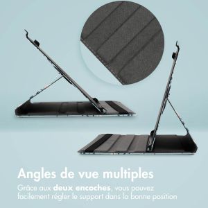 iMoshion Coque tablette Design rotatif à 360° Lenovo Tab M10 5G - Flowers