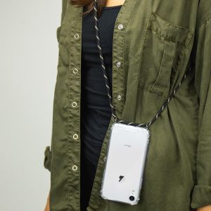 iMoshion Coque avec cordon iPhone 14 Pro Max - Noir / Dorée