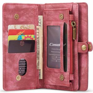CaseMe Étui luxe 2-en-1 à rabat iPhone 13 Mini - Rouge