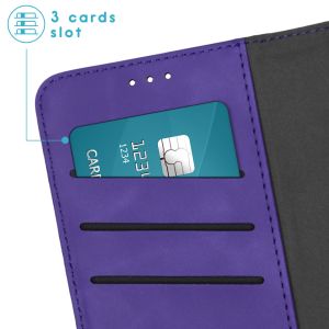 iMoshion Etui de téléphone de type portefeuille 2-en-1 iPhone 13 Pro Max - Violet