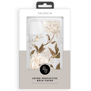 Selencia Coque très protectrice Zarya Fashion Samsung Galaxy S23 Plus - Golden Flowers