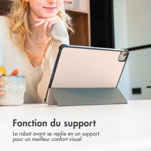 Support pour tablette ordinateur beige
