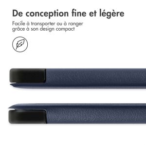 iMoshion Coque tablette Trifold Xiaomi Pad 5 / 5 Pro - Bleu foncé