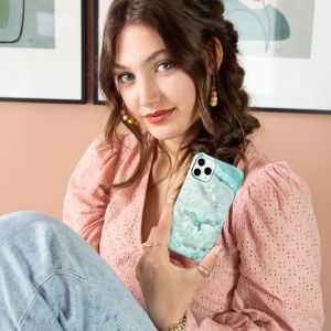 Selencia Coque Maya Fashion Samsung Galaxy A51 - Agate Turquoise
