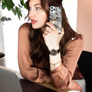 Selencia Coque Maya Fashion Samsung Galaxy A72 - Quartz Black