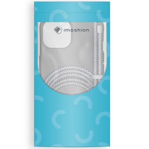 iMoshion Coque de couleur avec cordon amovible iPhone 11 - Gris