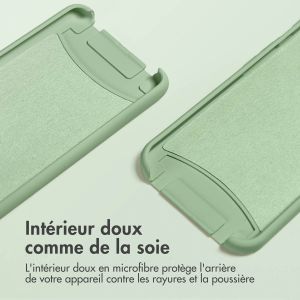 iMoshion Coque de couleur avec cordon amovible iPhone 13 Pro - Vert