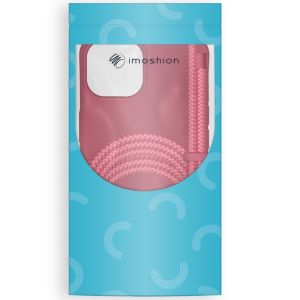 iMoshion Coque de couleur avec cordon amovible iPhone 14 Pro Max - Rouge foncé