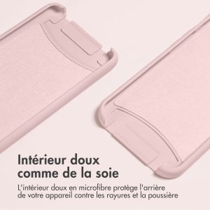 iMoshion Coque de couleur avec cordon amovible Samsung Galaxy S22 - Rose