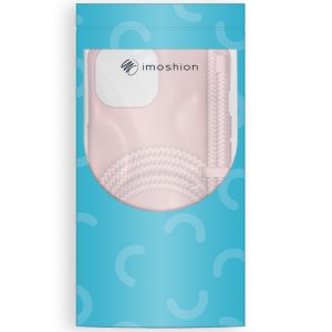 iMoshion Coque de couleur avec cordon amovible iPhone 15 - Rose