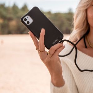 iMoshion Coque de couleur avec cordon amovible iPhone 14 - Noir