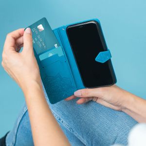 iMoshion Etui de téléphone portefeuille Mandala Xiaomi 12T (Pro) - Turquoise