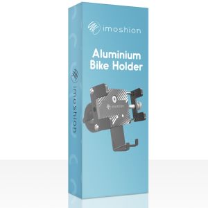 iMoshion Support de téléphone pour vélo iPhone 14 Plus - Réglable - Universel - Aluminium - Noir