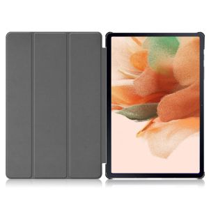 iMoshion Coque tablette Trifold Samsung Galaxy Tab S8 Plus / S7 Plus / S7 FE 5G - Bleu
