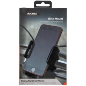 Accezz Support de téléphone vélo iPhone 11 Pro Max - Réglable - Universel  - Noir