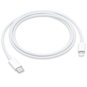 Apple 3 x Câble Lightning Original vers câble USB-C iPhone 8 - 1 mètre - Blanc