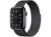 Apple Bracelet à boucle Milanais Apple Watch Series 1-9 / SE - 38/40/41 mm - Space Black