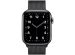 Apple Bracelet à boucle Milanais Apple Watch Series 1-9 / SE / Ultra (2) - 42/44/45/49 mm - Space Black