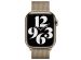 Apple Bracelet à boucle Milanais Apple Watch Series 1-9 / SE / Ultra (2) - 42/44/45/49 mm - Gold