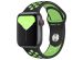Apple Nike Sport Band Apple Watch Series 1-9 / SE / Ultra (2) - 42/44/45/49mm - Black/ Lime Blast
