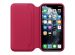 Apple Étui de téléphone Leather Folio iPhone 11 Pro - Raspberry