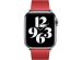 Apple Leather Band Modern Buckle Apple Watch Series 1-9 / SE - 38/40/41 mm - Taille L - Scarlet