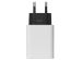 Google Adaptateur secteur d'origine - Chargeur sans câble - Connexion USB-C - 30W - Blanc