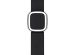 Apple Leather Band Modern Buckle Apple Watch Series 1-9 / SE - 38/40/41 mm - Taille M - Midnight
