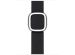 Apple Leather Band Modern Buckle Apple Watch Series 1-9 / SE - 38/40/41 mm - Taille L - Midnight