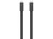 Apple ﻿Thunderbolt 3 Pro Cable - Câble de charge pour MacBooks - 2 mètres - Noir