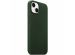 Apple Coque Leather MagSafe iPhone 13 - Sequoia Green