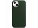 Apple Coque Leather MagSafe iPhone 13 - Sequoia Green