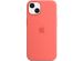 Apple Coque en silicone MagSafe iPhone 13 Mini - Pink Pomelo