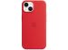 Apple Coque en silicone MagSafe iPhone 14 - Rouge