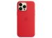 Apple Coque en silicone MagSafe iPhone 14 Pro Max - Rouge