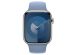 Apple Sport Band Apple Watch Series 1-9 / SE / Ultra (2) - 42/44/45/49 mm - Taille S/M - Winter Blue