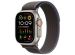 Apple Bracelet Trail Loop Apple Watch Series 1-9 / SE / Ultra (2) - 42/44/45/49 mm - Taille S/M - Bleu / Noir