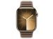 Apple Bracelet à maillons magnétique FineWoven Apple Watch Series 1-9 / SE / Ultra (2) - 42/44/45/49 mm - Taille S/M - Taupe