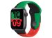Apple Sport Band Apple Watch Series 1-9 / SE - 38/40/41 mm - Taille S/M - Black Unity