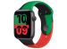 Apple Sport Band Apple Watch Series 1-9 / SE / Ultra (2) - 42/44/45/49 mm - Taille M/L - Black Unity