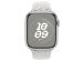 Apple Nike Sport Band Apple Watch Series 1-9 / SE / Ultra (2) - 42/44/45/49 mm - Taille M/L - Pure Platinum